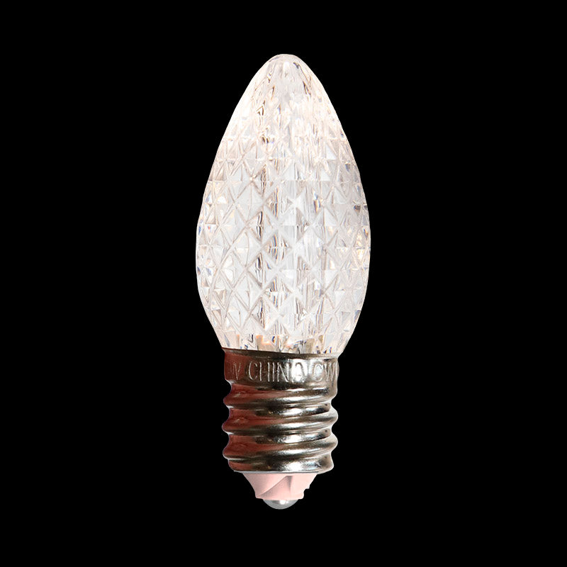 C7 LED Faceted Bulb – Pure White